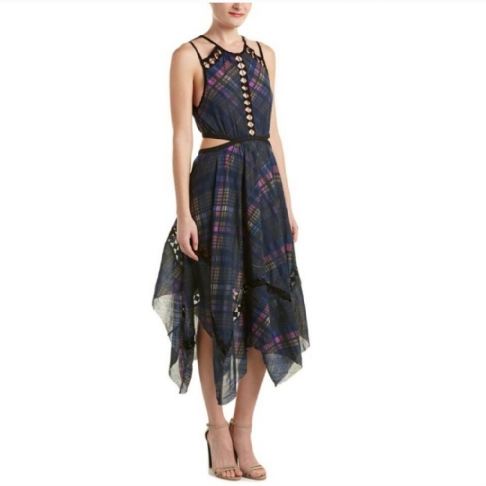 NWT Free People Glasgow Cut Out Dress - Picture 3 of 6